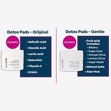 NassifMD 60-count Gentle Detox Pads w/2pk Face & Eye Masks Auto-Ship®