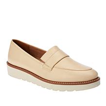 Naturalizer Adiline Leather Slip-On Platform Loafer