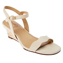 Naturalizer Lacey Leather/Suede Wedge Heel
