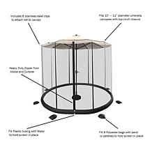 Nature Spring 10-11' Patio Umbrella Bug Net