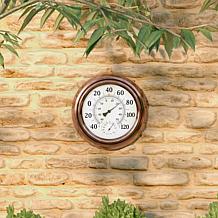 Nature Spring Indoor/Outdoor Wall Thermometer and Humidity Gauge
