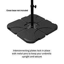 Nature Spring Offset Patio Umbrella Crossbar Base