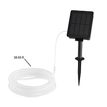 Nature Spring Outdoor 100 LED Solar Rope Light with 8 Modes