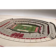 NCAA AL Crimson Tide StadiumViews 3-D Wall Art - Bryant-Denny Stadium 