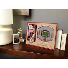 NCAA Alabama Crimson Tide 3-D Stadium Views Picture Frame