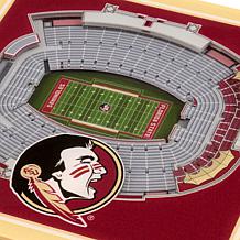 NCAA Florida State Seminoles 3-D Stadium Views Coaster Set