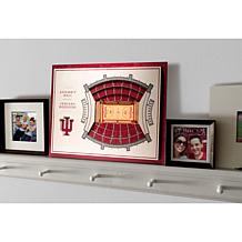 NCAA Indiana Hoosiers StadiumViews 3-D Wall Art - Assembly Hall 