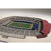 NCAA MS Rebels StadiumViews 3-D Wall Art - Vaught Hemingway Stadium 