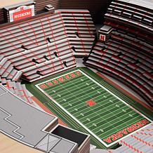 NCAA Nebraska Cornhuskers StadiumViews 3D Wall Art - Memorial Stadi...
