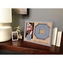 NCAA North Carolina Tar Heels 3-D Stadium Views Picture Frame
