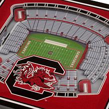 NCAA South Carolina Gamecocks 3-D Stadium Views Coaster Set