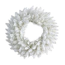 Nearly Natural 18” Colorado Spruce  Christmas Wreath with 20 Lights