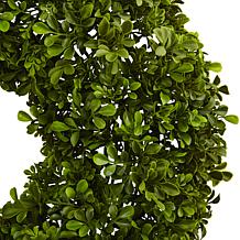 Nearly Natural 22" Boxwood Wreath