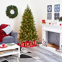 Nearly Natural 6 Ft. Vienna Fir Christmas Tree with 400 Lights