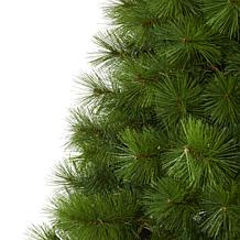 Nearly Natural 6.5 Ft. Christmas Tree with 350 Clear LED Lights