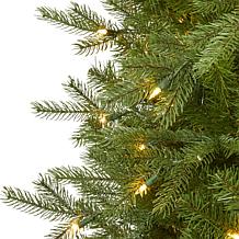 Nearly Natural 7 Ft. Vienna Fir Christmas Tree with 450 Lights