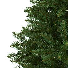 Nearly Natural 7.5 Ft. Fir Christmas Tree with 500 Clear LED Lights