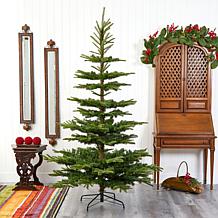 Nearly Natural 7.5 Ft. Layered Washington Spruce Christmas Tree