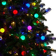 Nearly Natural 8.5' Mountain Fir with 800 Multi Color LED Lights