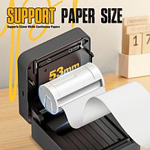 Nelko PM230 Portable Bluetooth Sticker Printer with 2 Rolls