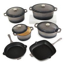 Neo 10-piece Cast Iron Cookware Set