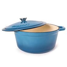 Neo 6-piece Cast Iron Dutch Oven Set with Lids, Blue