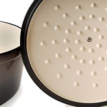 Neo Enameled Cast Iron 8" Round Dutch Oven 3qt, Oyster