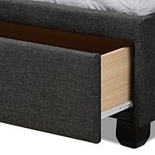 Netti Fabric Upholstered 2-Drawer Queen Size Platform Storage Bed