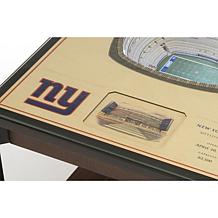 New York Giants 25-Layer Stadium Views Lighted End Table