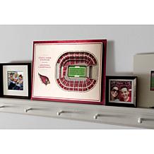 NFL Arizona Cardinals StadiumViews 3-D Wall Art - State Farm Stadium