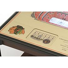 NHL Chicago Blackhawks StadiumViews 25-Layer End Table - United Cen...