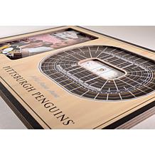 NHL Pittsburgh Penguins 3-D Stadium Views Picture Frame
