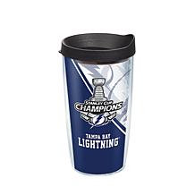 NHL Tampa Bay Lightning 2020 Stanley Cup Champions 16 oz Tumbler wi...