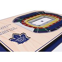 NHL Toronto Maple Leafs StadiumViews 3-D Wall Art - Scotiabank Arena 