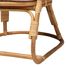 Niko Natural Rattan Arm Chair with Cushions