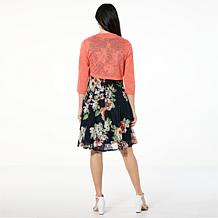 Nina Leonard 2-piece Dress and Bolero Set