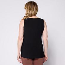 Nina Leonard Sleeveless Float Top 