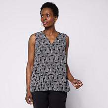 Nina Leonard 2-pack Jersey Knit Scoop-Neck Tanks | HSN