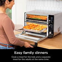 Ninja 12-in-1 Double Oven with FlexDoor and Recipe Guide