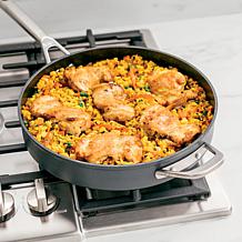 Ninja C30140 Foodi NeverStick Premium 4-Quart Sauté Pan with Glass Lid