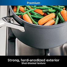 Ninja C30235 Foodi NeverStick Premium 3.5-Qt. Saucepan with Glass Lid