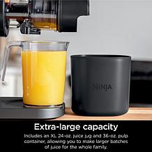 Ninja Cold Press Juicer, Powerful Slow Juicer with Total Pulp Control