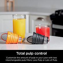 Ninja Cold Press Juicer, Powerful Slow Juicer with Total Pulp Control