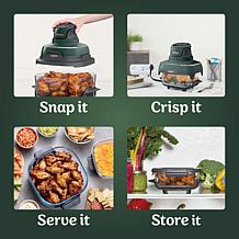 Ninja Crispi 5-in-1 Glass Air Fryer with 3 Containers