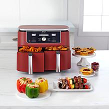 Ninja Foodi 10-Quart Dual Zone Air Fryer with Mitts and Kebabs