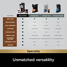 Ninja Single-Serve Pods & Grounds Specialty Coffee Maker
