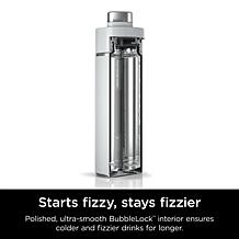 Ninja Thirsti 18oz. Travel Bottle, White