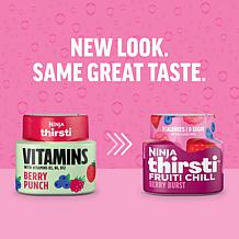 Ninja Thirsti Vitamins Berry Punch Flavored Water Drops