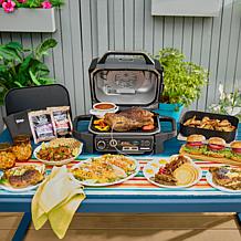 Ninja Woodfire Pro Outdoor Smoker Grill & Probe with Cover