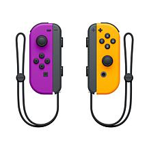 Nintendo Switch Joy-Con L/R - Neon Purple and Neon Orange